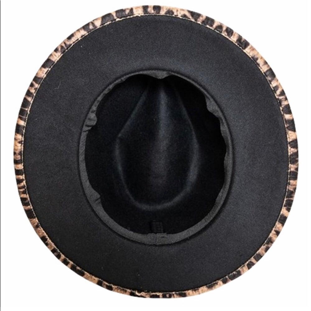 Leopard Print Fedora - Picture 9 of 9
